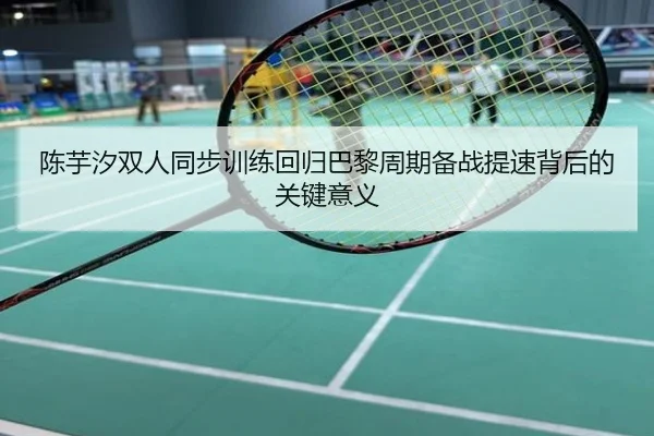 陈芋汐双人同步训练回归巴黎周期备战提速背后的关键意义