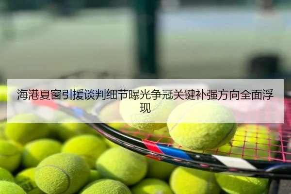 海港夏窗引援谈判细节曝光争冠关键补强方向全面浮现